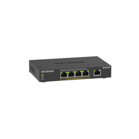 NETGEAR 300 Series GS305P 5-Port Gigabit Ethernet PoE Switch - High Performance & Reliable Networking Solution